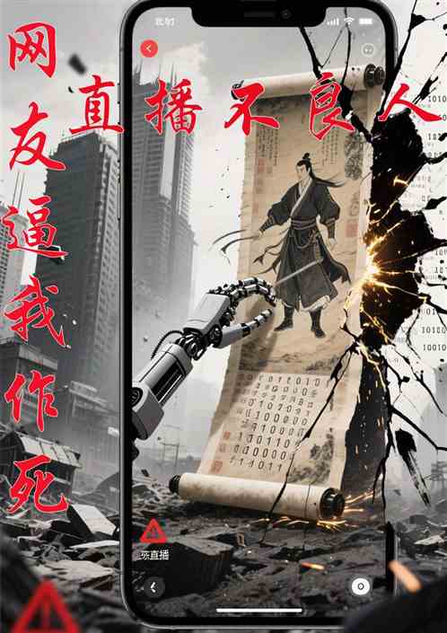 直播不良人，网友逼我作死