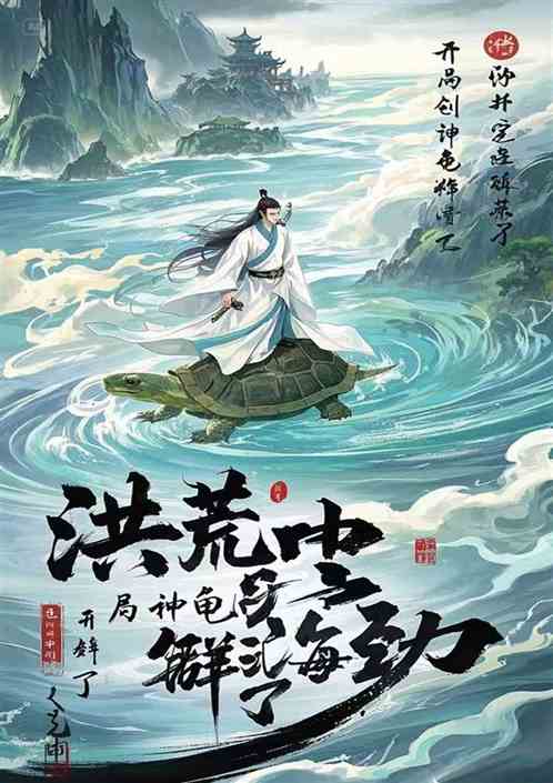 洪荒：开局创神龟镇海劲，群炸了