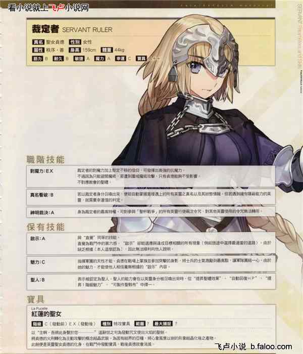型月从Mooncell开始的旅途:特殊阵营:贞德·达尔克 型月从Mooncell开始的旅途:特殊阵营:贞德·达尔克