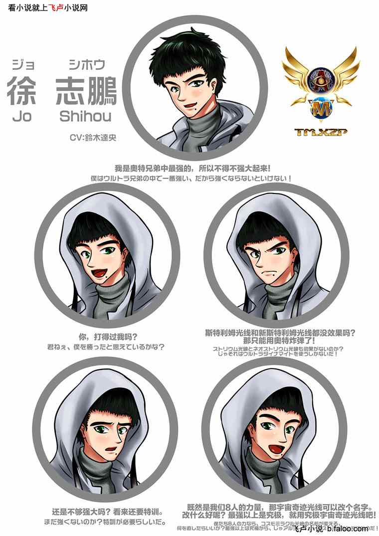 格斗进化:起源者:徐志鹏的表情集 格斗进化:起源者:徐志鹏的表情集
